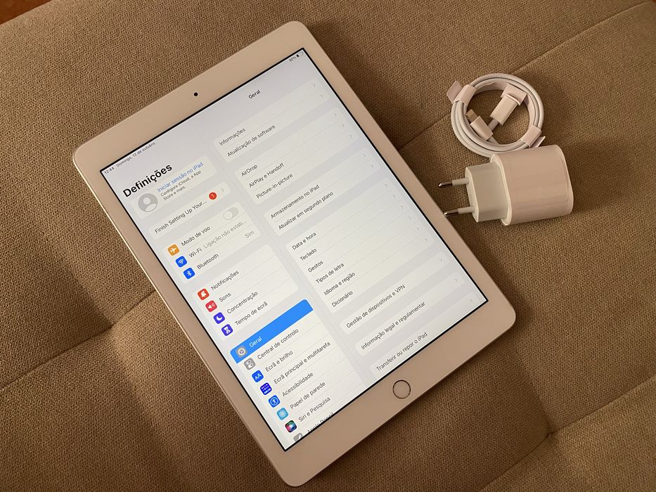 Ipad 6 128gb branco livre