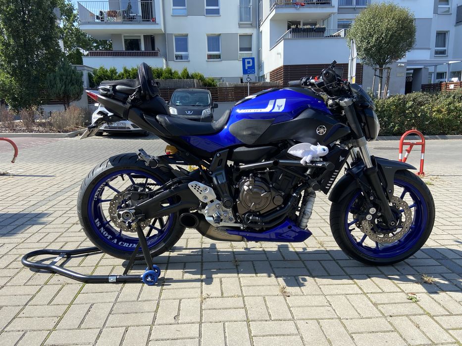 Yamaha MT07 na A2 (odblokowana)