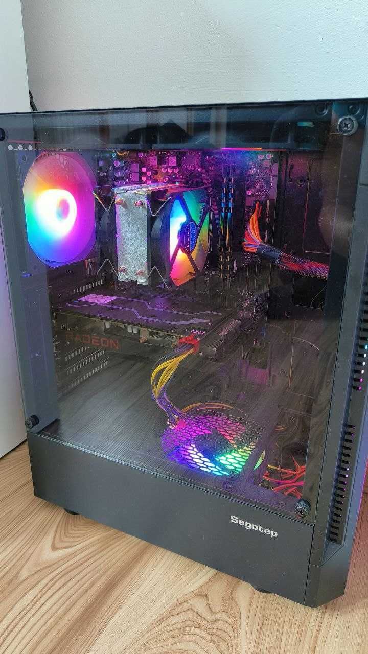 Komputer AM5: Ryzen 5 7600X | RX 6600 XT | 32GB DDR5 | 1TB SSD