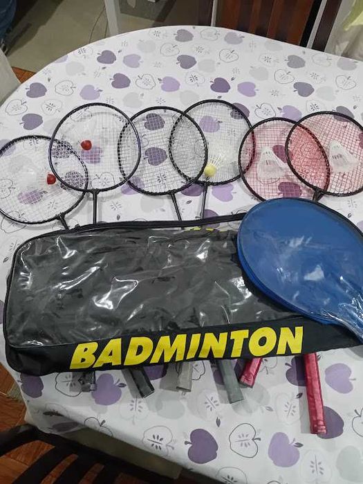 3 Conjuntos Raquetes de Badminton - Decathlon