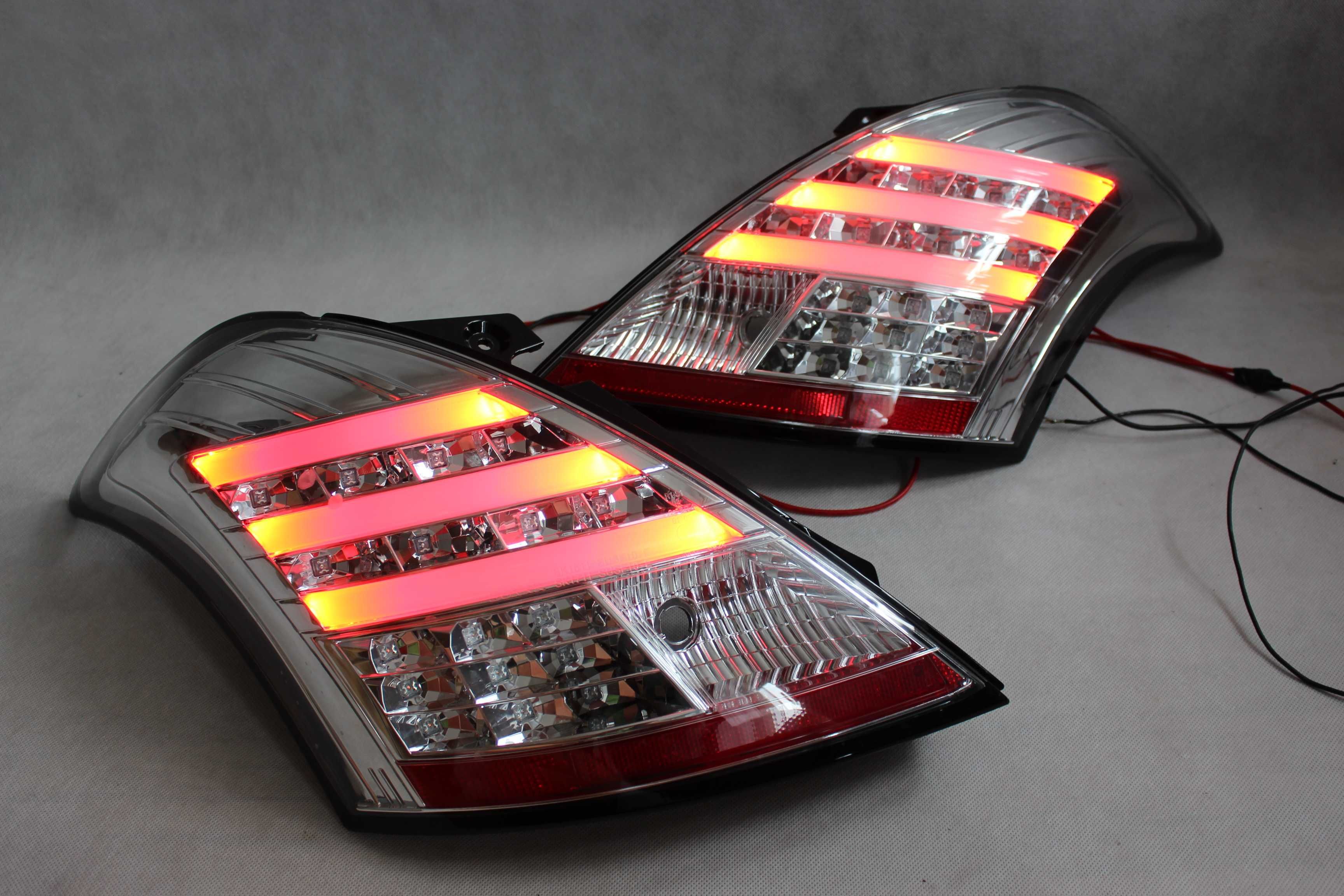 Lampy tył tylne Suzuki SWIFT mk7 10-17 Led Bar NEON TUNING CHROM NOWE!
