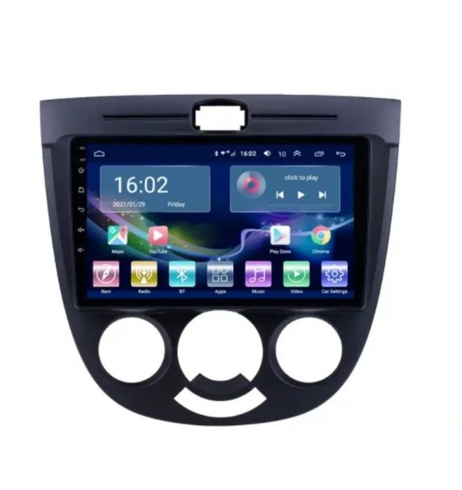 Магнітола Шевроле Aveo, Lacetti android 2/32. Андроїд Авео, лачетті