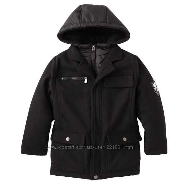 Зимняя теплая куртка Hemisphere Bibbed Hooded Jacket на 6-7 лет