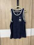 Tank top Nike L Dri fit Yankees granatowy logowany sportowy
