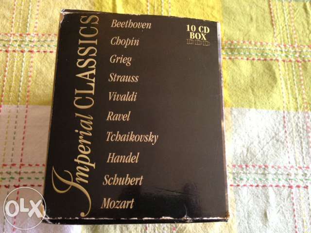 Imperial classics 10 cd classical collection