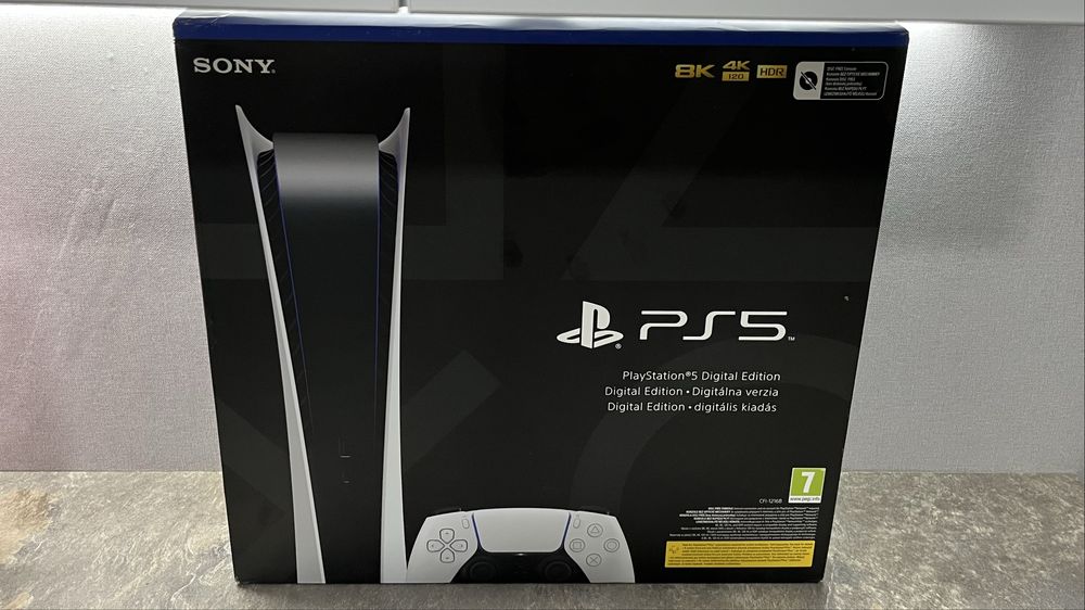 Консоль Sony Ps5 digital 825 gb відміний стан + гарантія 3 роки