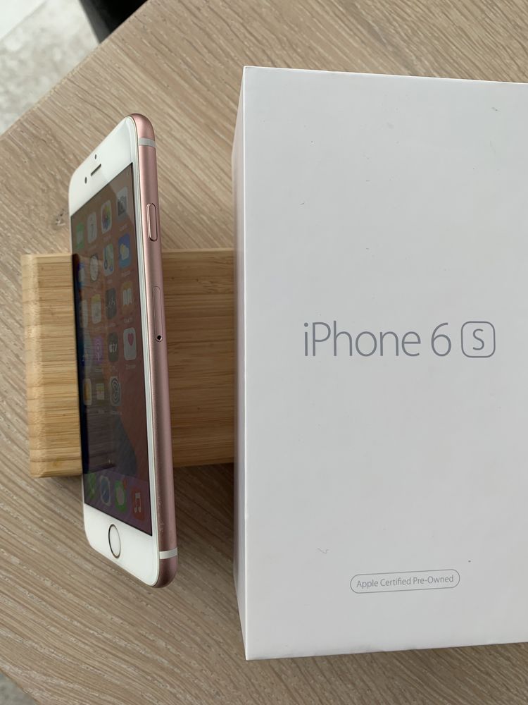 iPhone 6S 16GB  kolor Rosegold, Stan idealny, bateria 100%