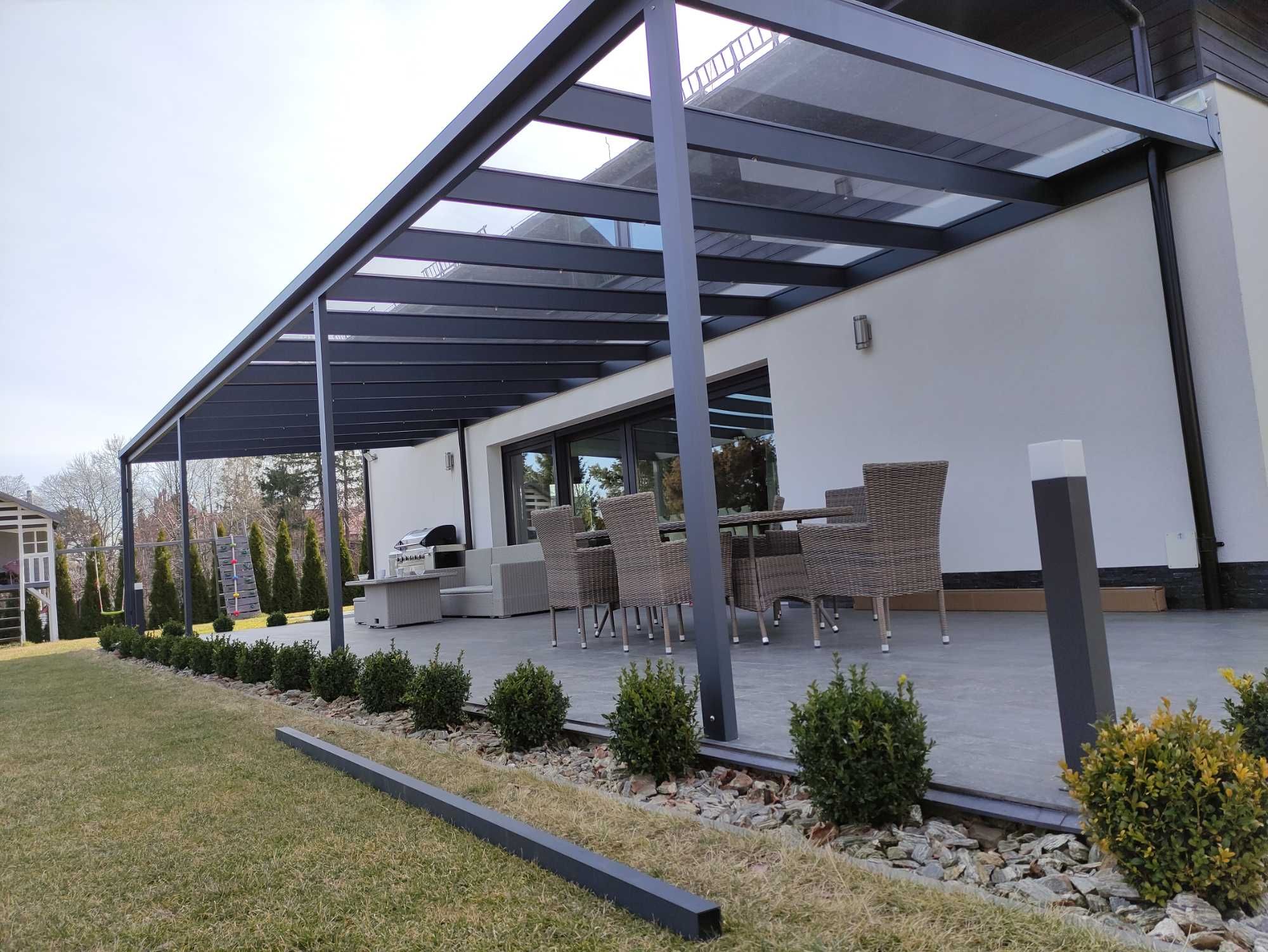 Zadaszenie tarasu,Pergola,Altana,Ogrod zimowy. Aluminium.Markizy