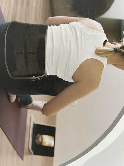 Bezprzewodowy pas grzewczy Comfytemp z funkcją masażu,