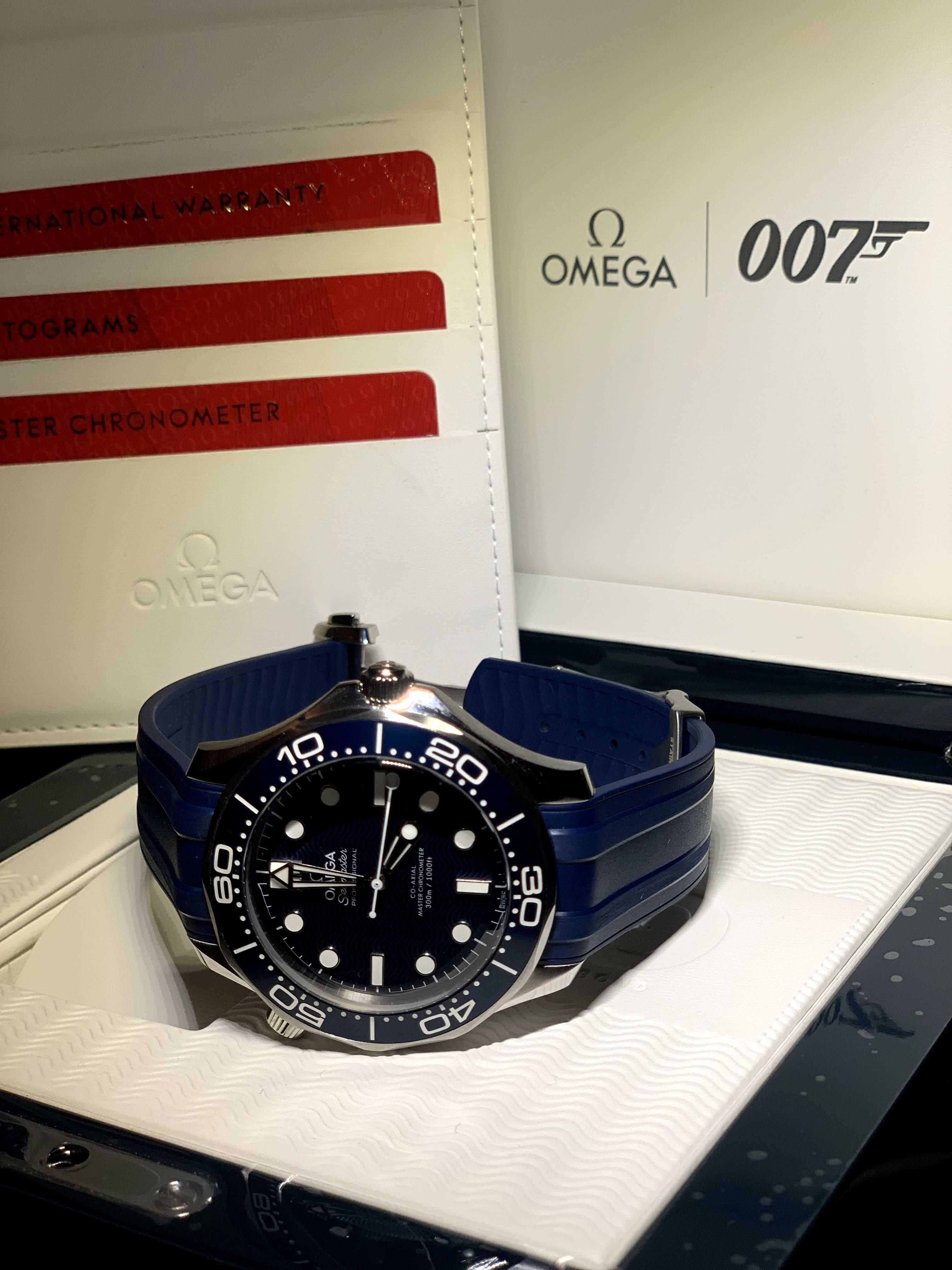 Nowa Omega Seamaster 300M James Bond 60th Ann. 10/2024