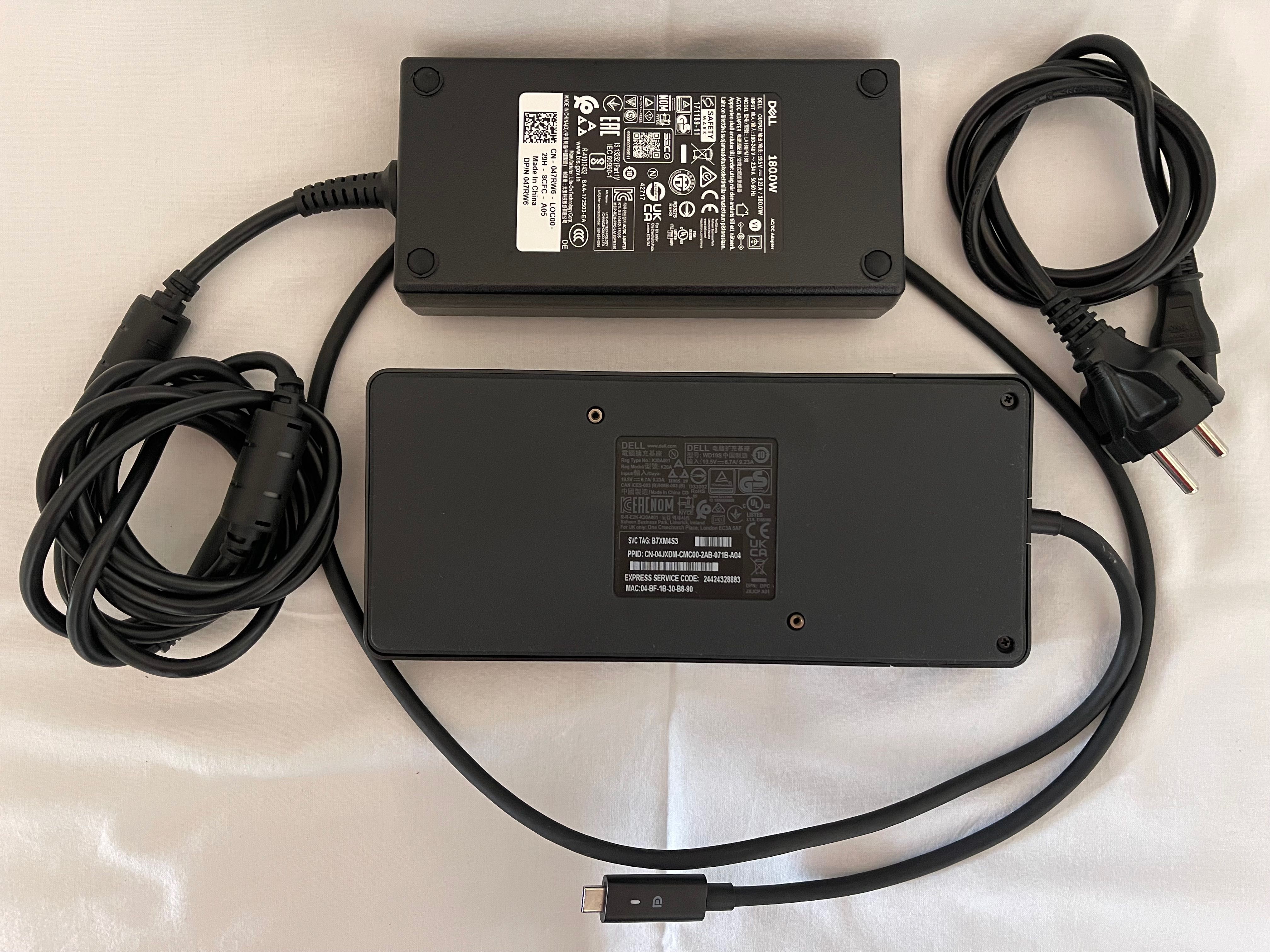 Docking USB-C - Dell - WD19S