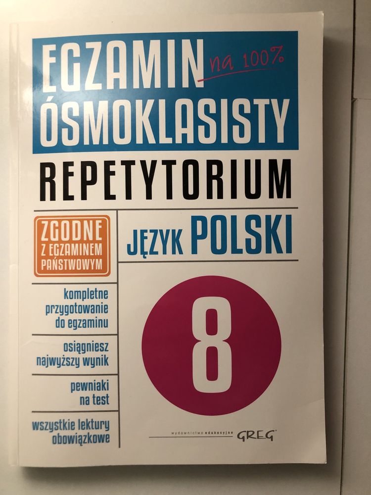 Repetytorium ósmoklasisty GREG