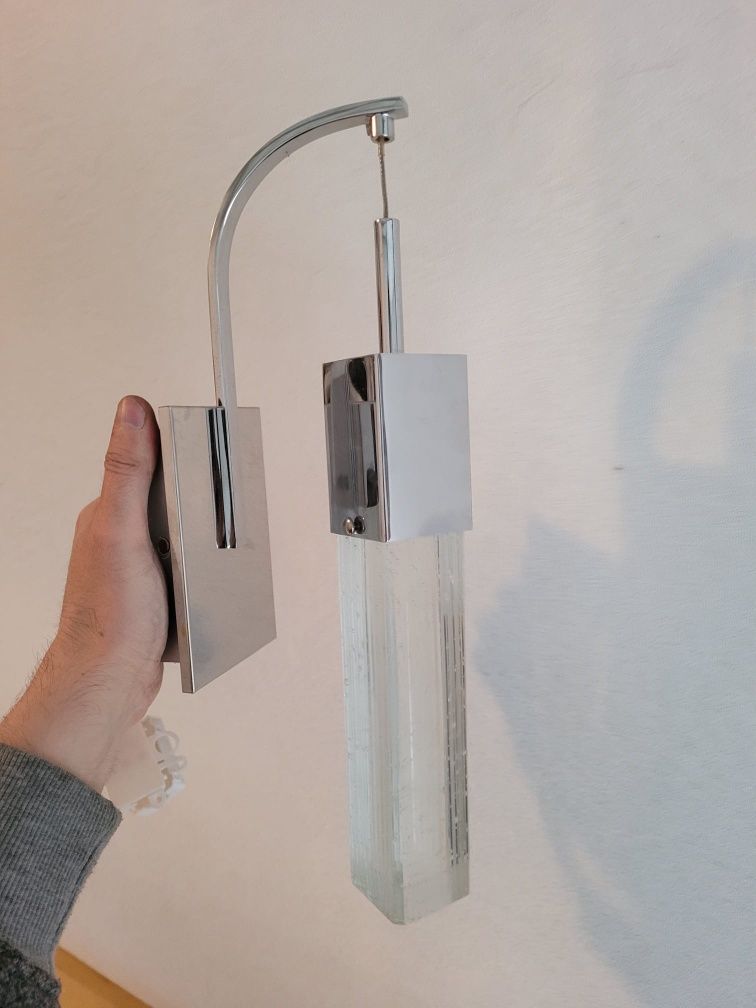 Lampa wisząca i 5 kinkietów - zestaw