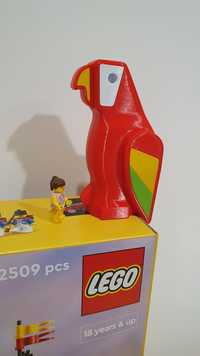 Duża Papuga w stylu lego
