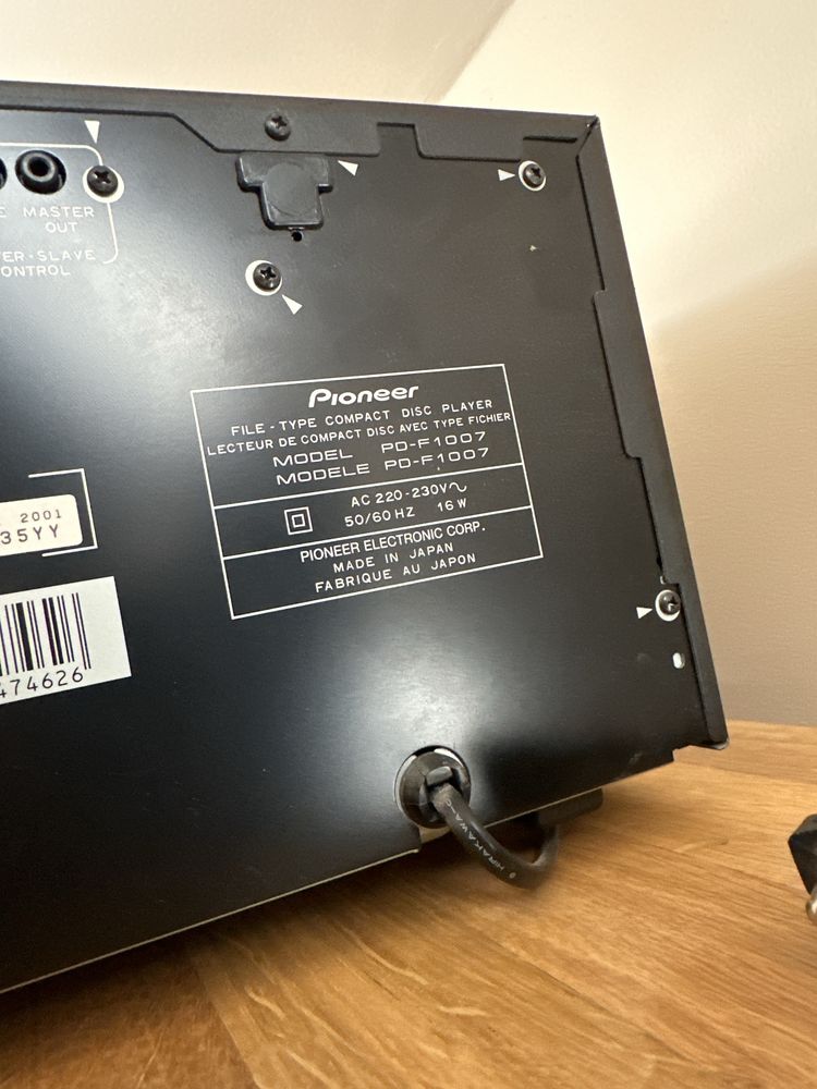 Pioneer PD-F1007 – zmieniarka CD, stan idealny!