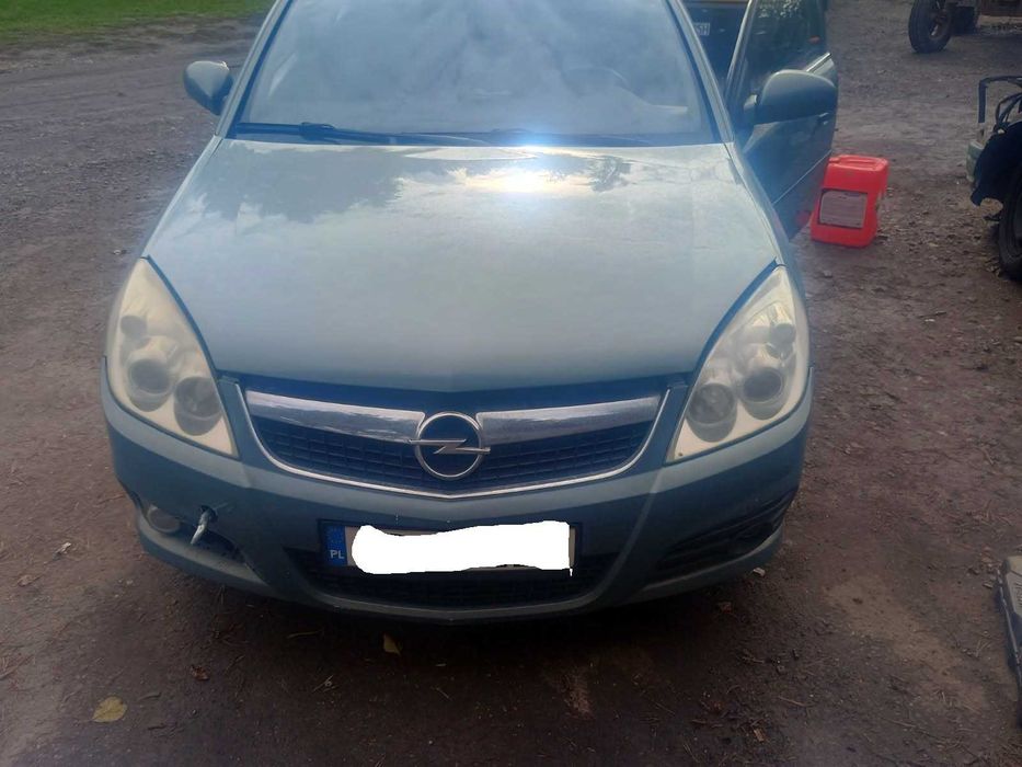Opel Vectra C LIFT KOMPLETNY przód Zderzak Lampy Błotniki Maska Z169