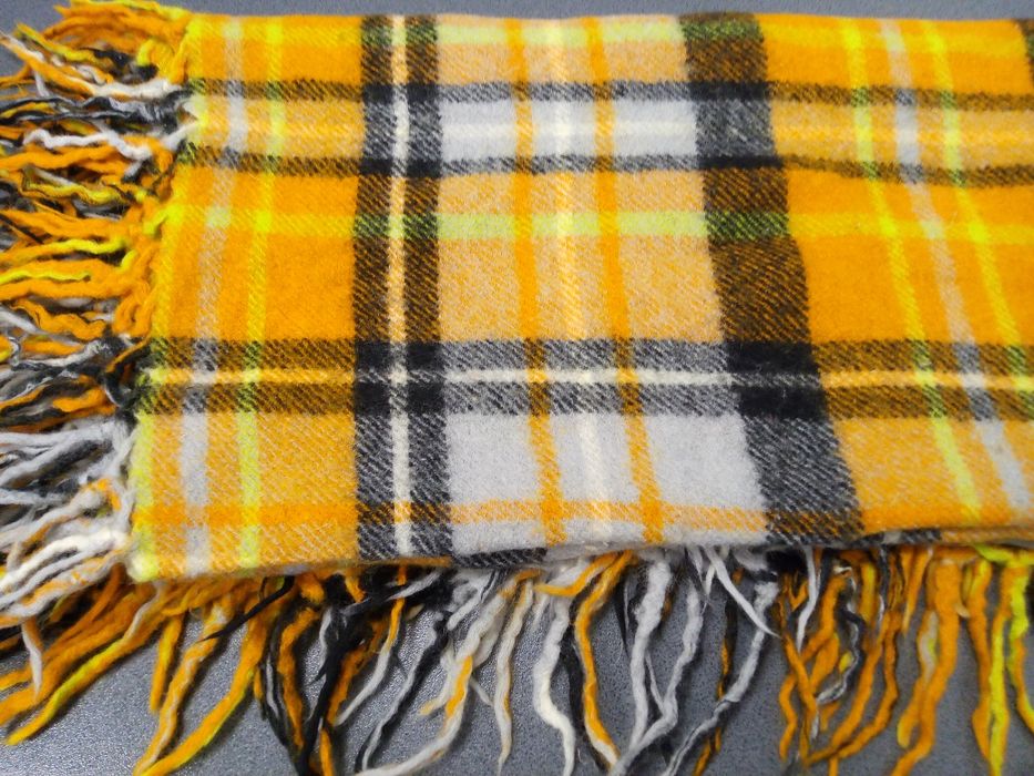 Chusta wełniana/ kocyk Vintage