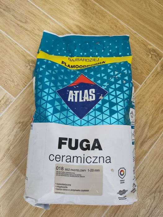 Fuga ceramiczna atlas 018 beż pastelowy 5kg