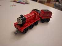 tomek i przyjaciele, trackmaster metalowa lokomotywa pociąg Kuba FXX21