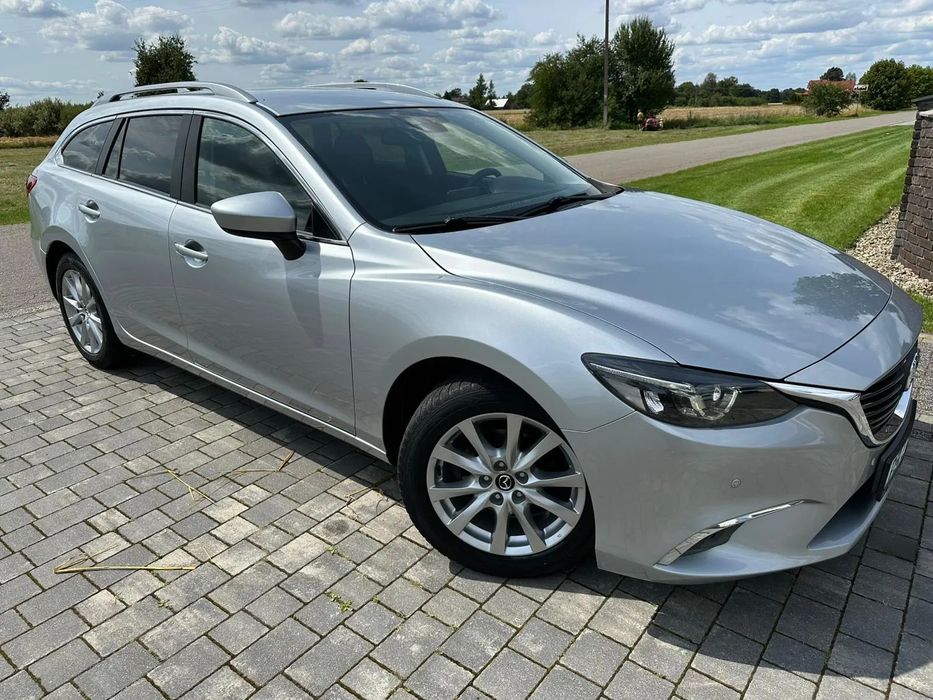 Mazda 6 Lift ! Sportbreak 2.0SkyActive-G 145 TS Serwis 1-właściciel Zadbana