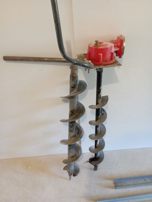 Świder spalinowy, wiertnica do gleby 2szt. swidrow 10cm, 16cm