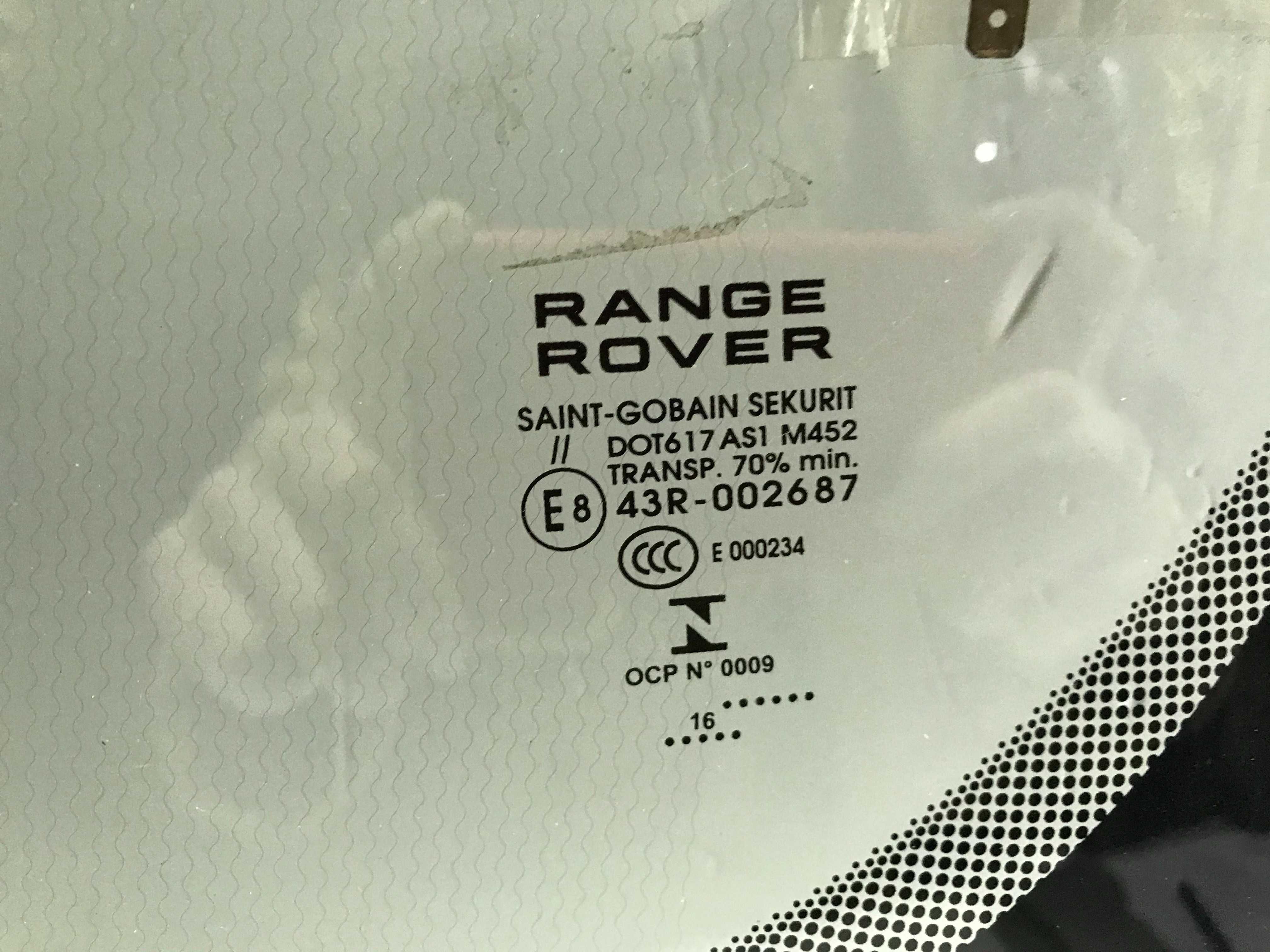 Range Rover Evoque 3D (2011-) - лобове скло оригінал