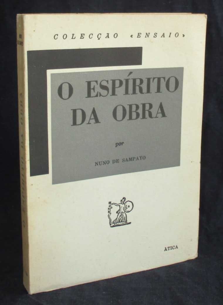 Livro O Espírito da Obra Nuno Sampayo