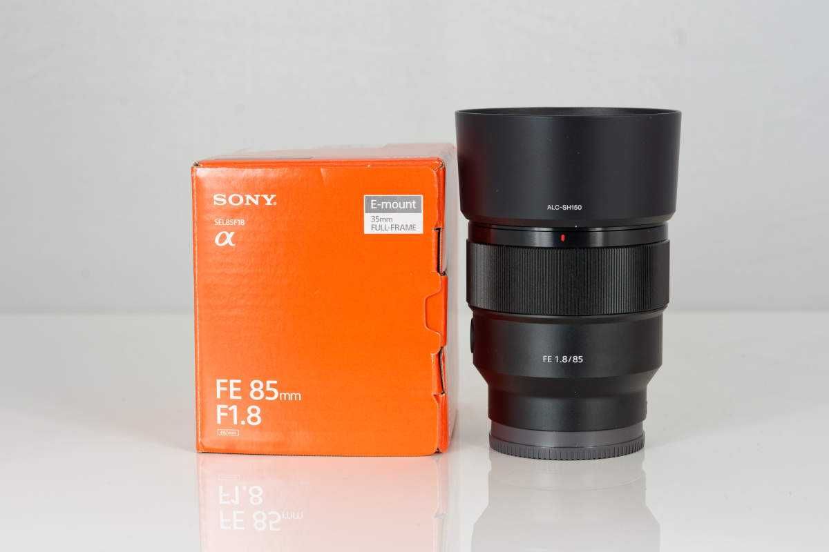 Obiektyw Sony 85mm F1.8 jak nowy, gwarancja.