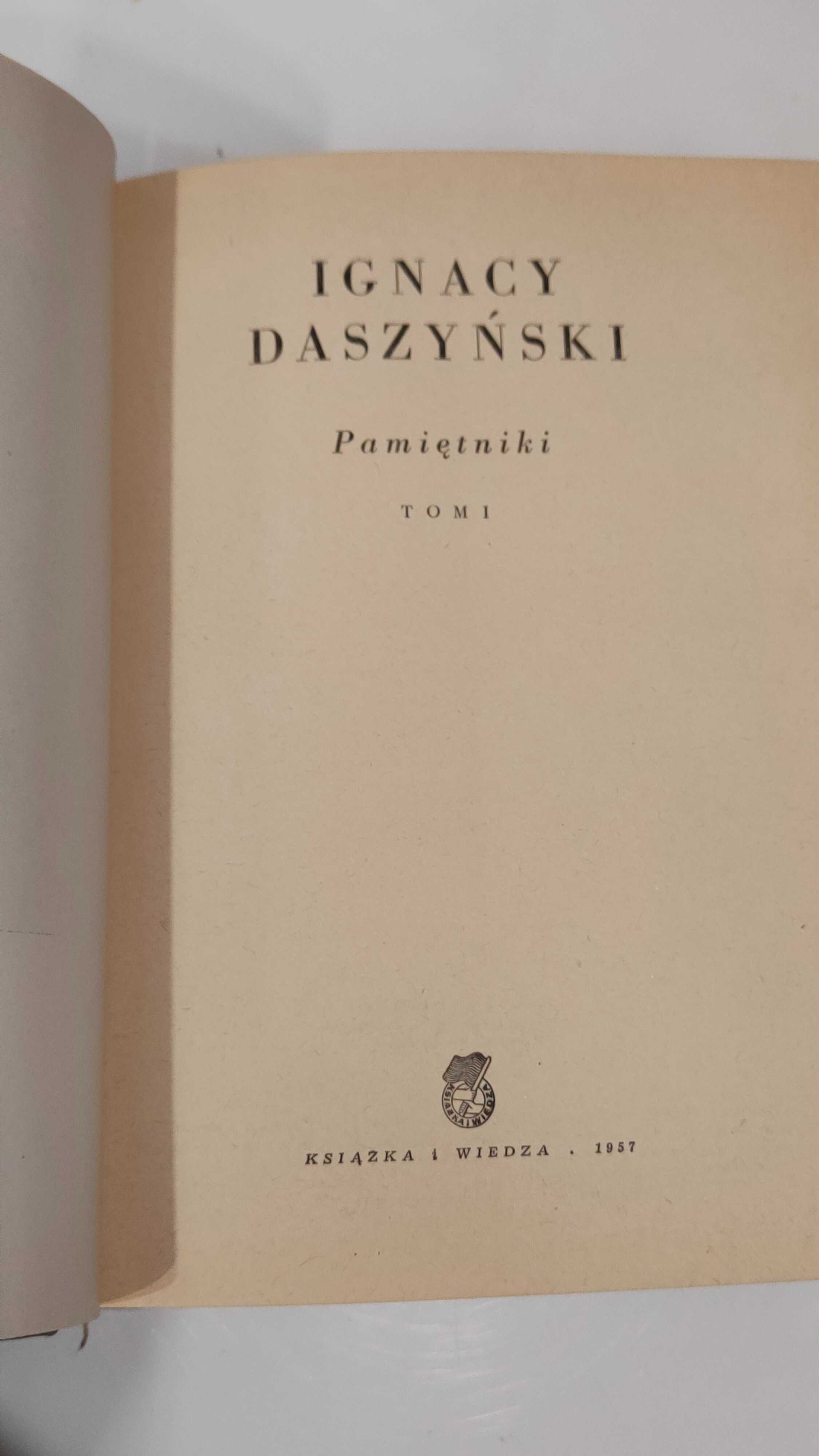 Ignacy Daszyński Pamiętniki 1