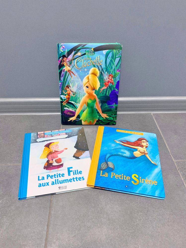 Детские книги для девочки (сказки): Clochette; La Petite Sirene