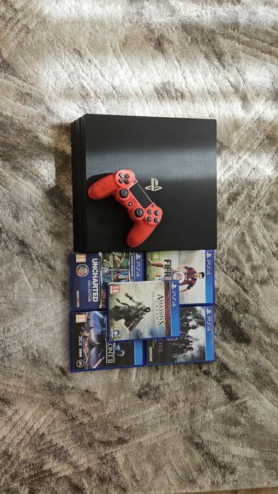 Ps4 pro 1TB + jogos