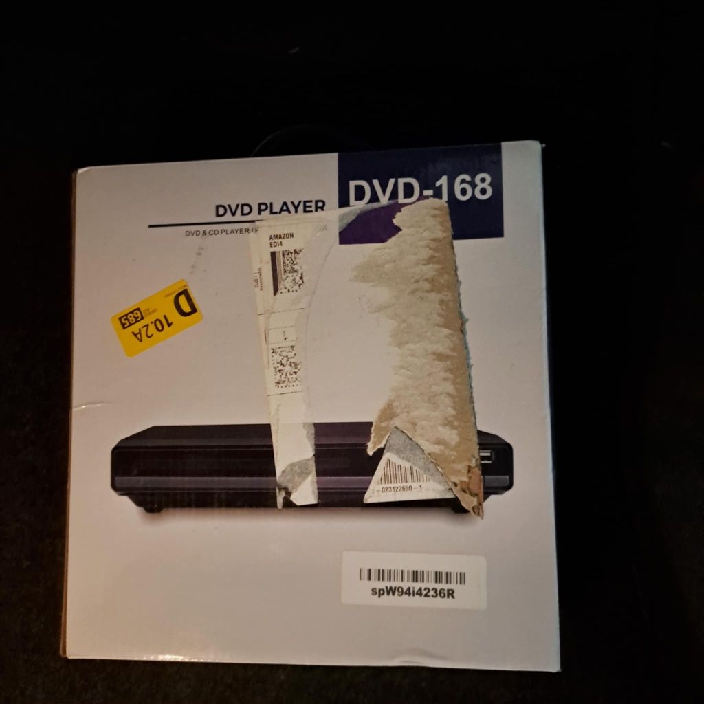 DVD & CD Player model 168