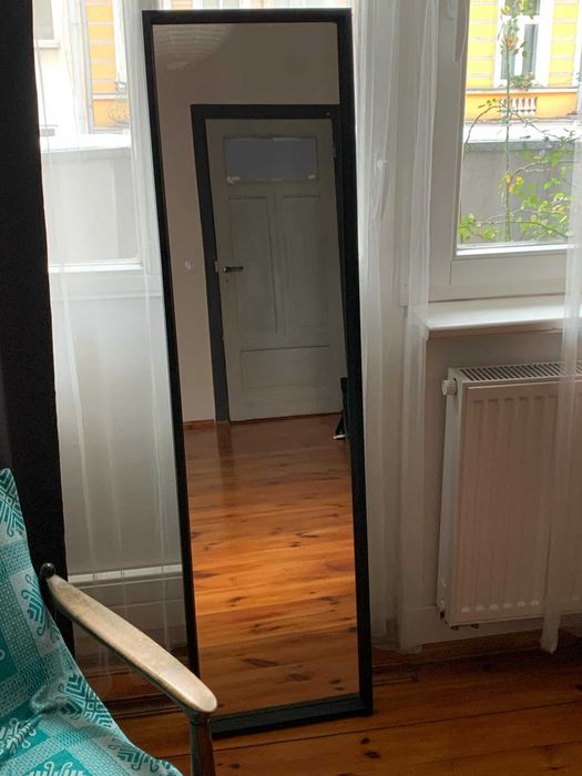 Lustro IKEA NISSEDAL 40x150 cm czarne