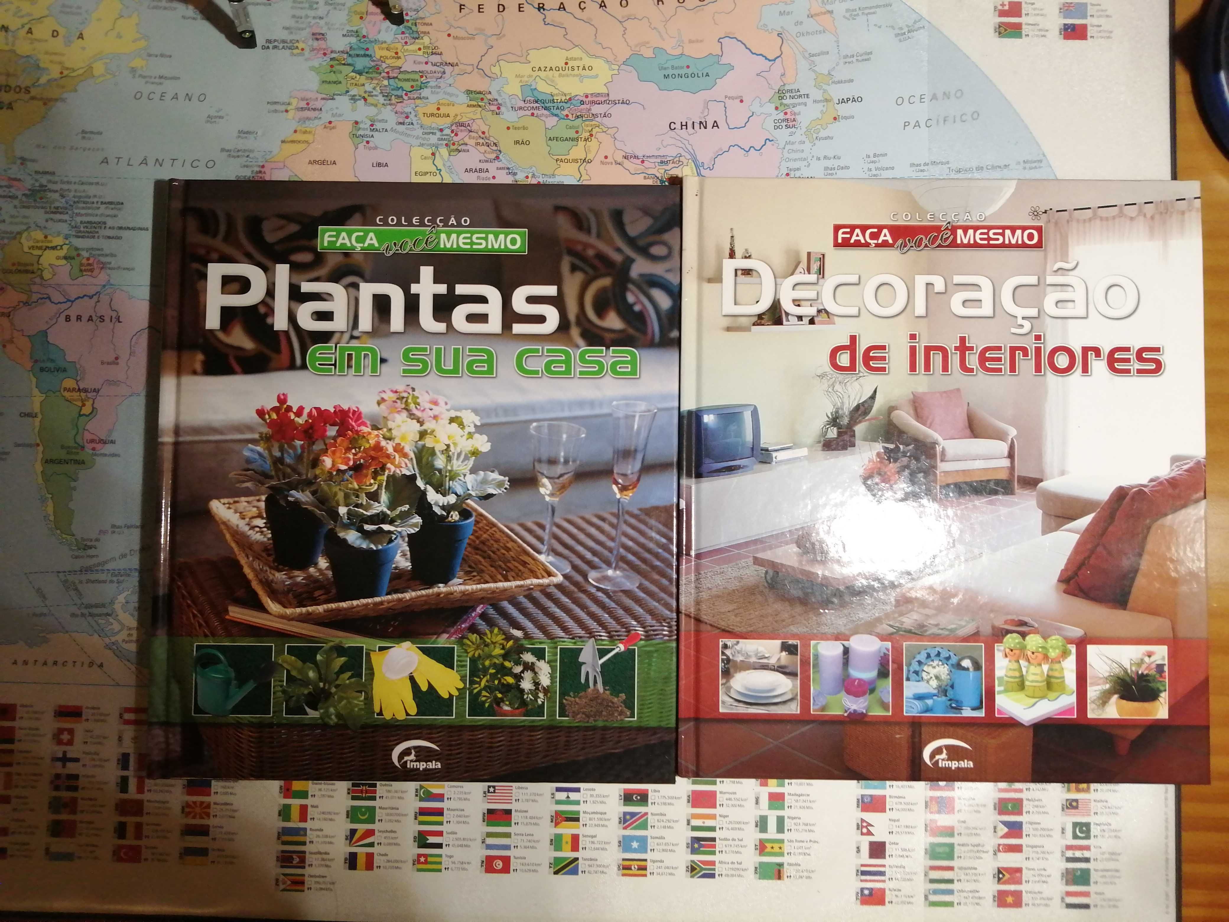 Livros de casa - Plantas e Decoração de interiores
