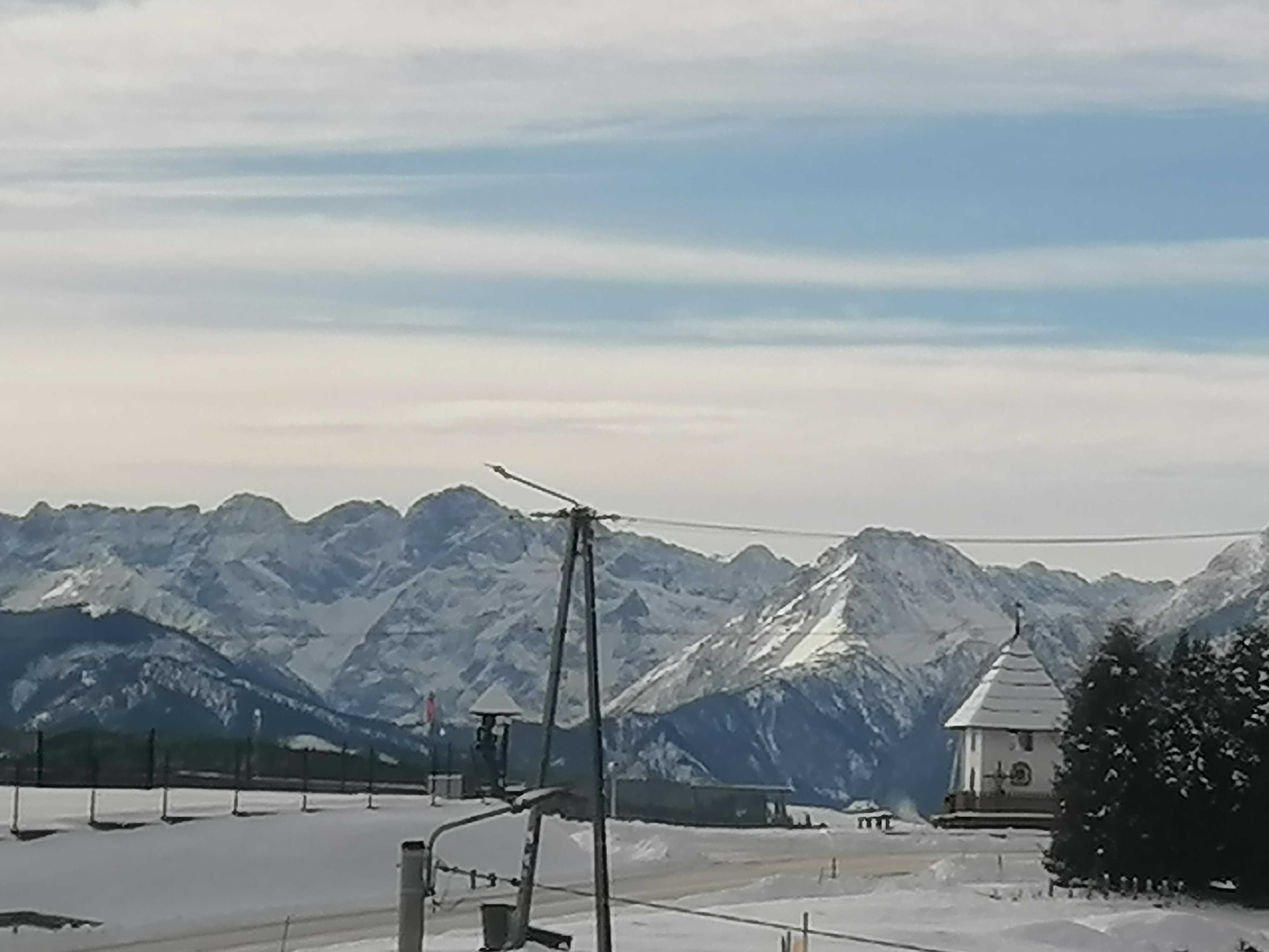 Pokoje w Łapszance z widokiem na  Tatry