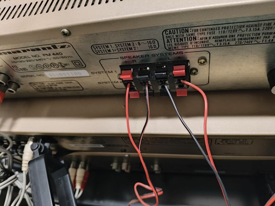 Zestaw Marantz decka, wzmacniacz oraz tuner