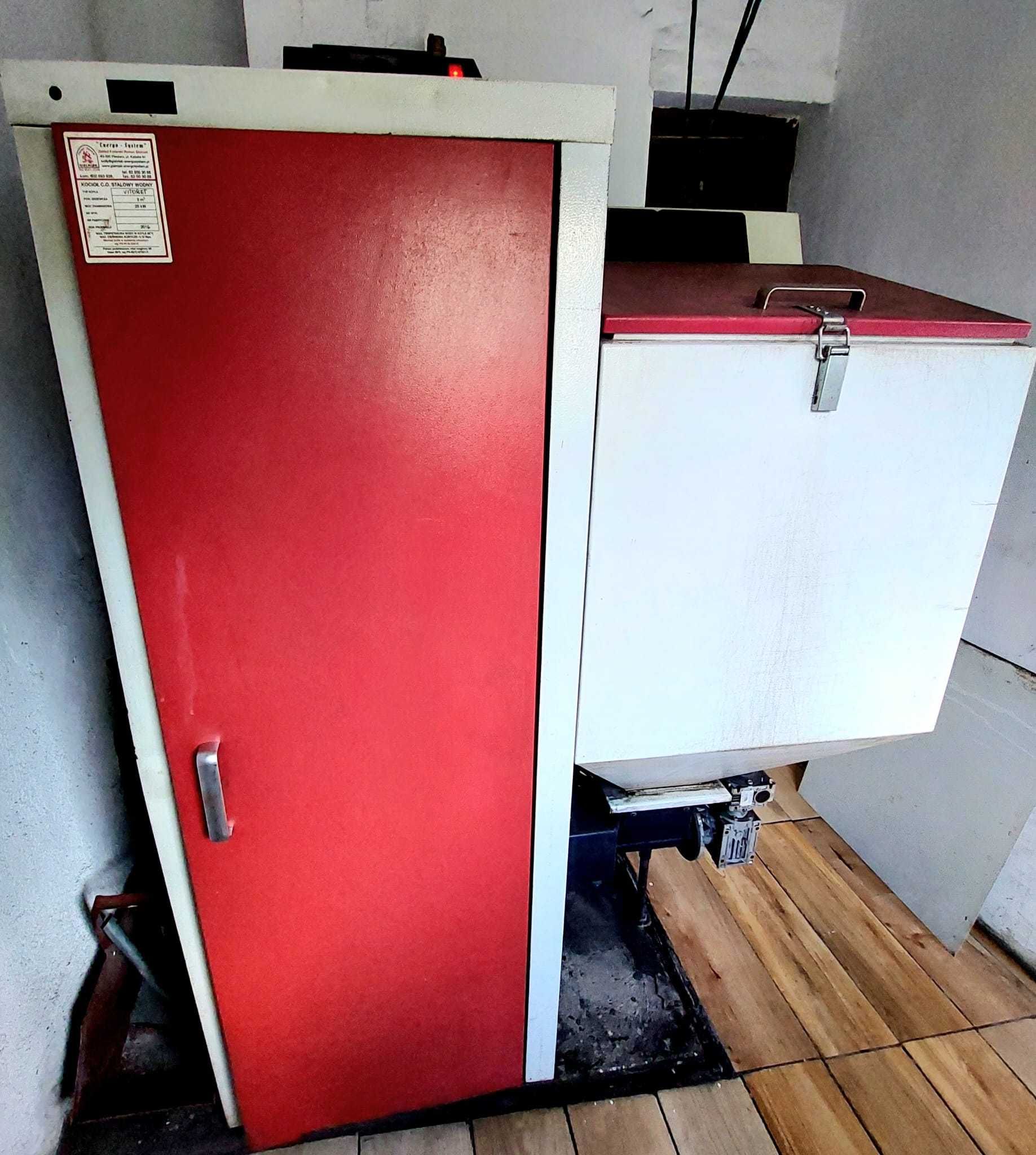 Piec C.O. VITORET 25 kW, 2016, bdb stan
