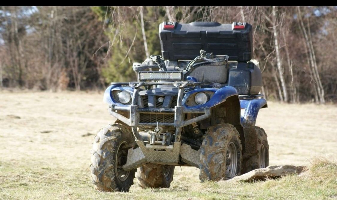 Bagażnik przód tył bumper mocowanie kangur Yamaha grizzly 660