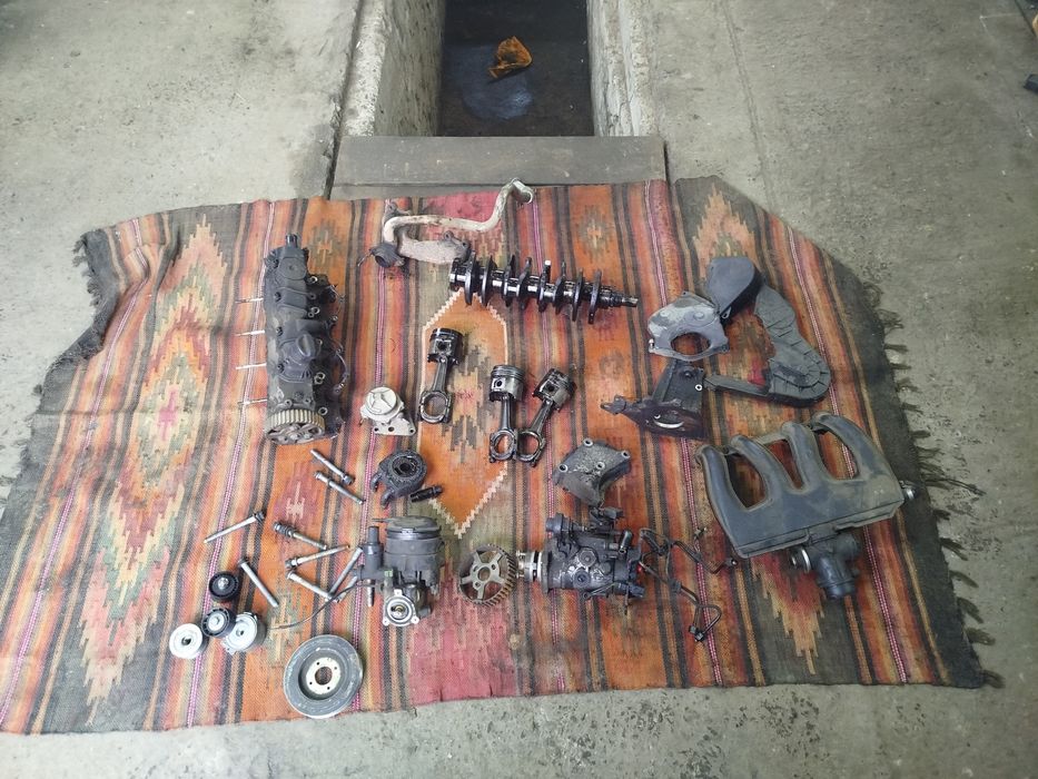 Мотор по частинах Фіат 2,0 дизиль