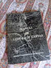 Livro do exército Manual de Leitura de Cartas Topografia