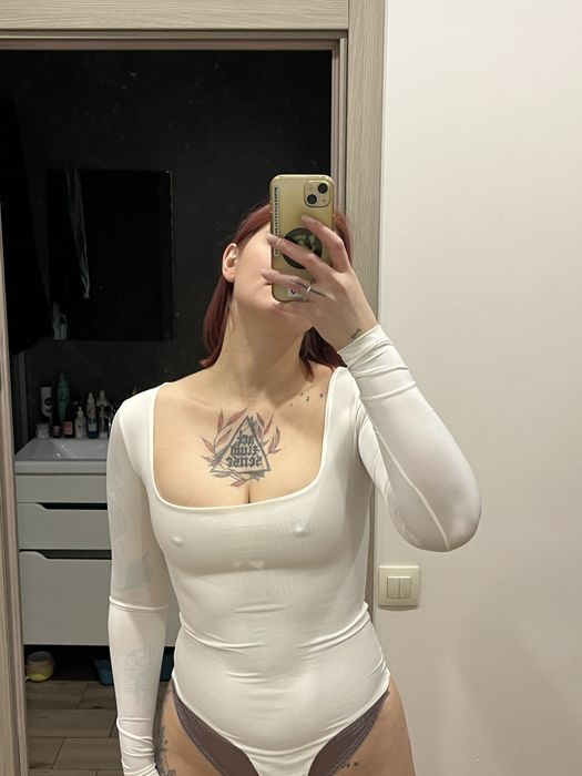 Білий боді papaya