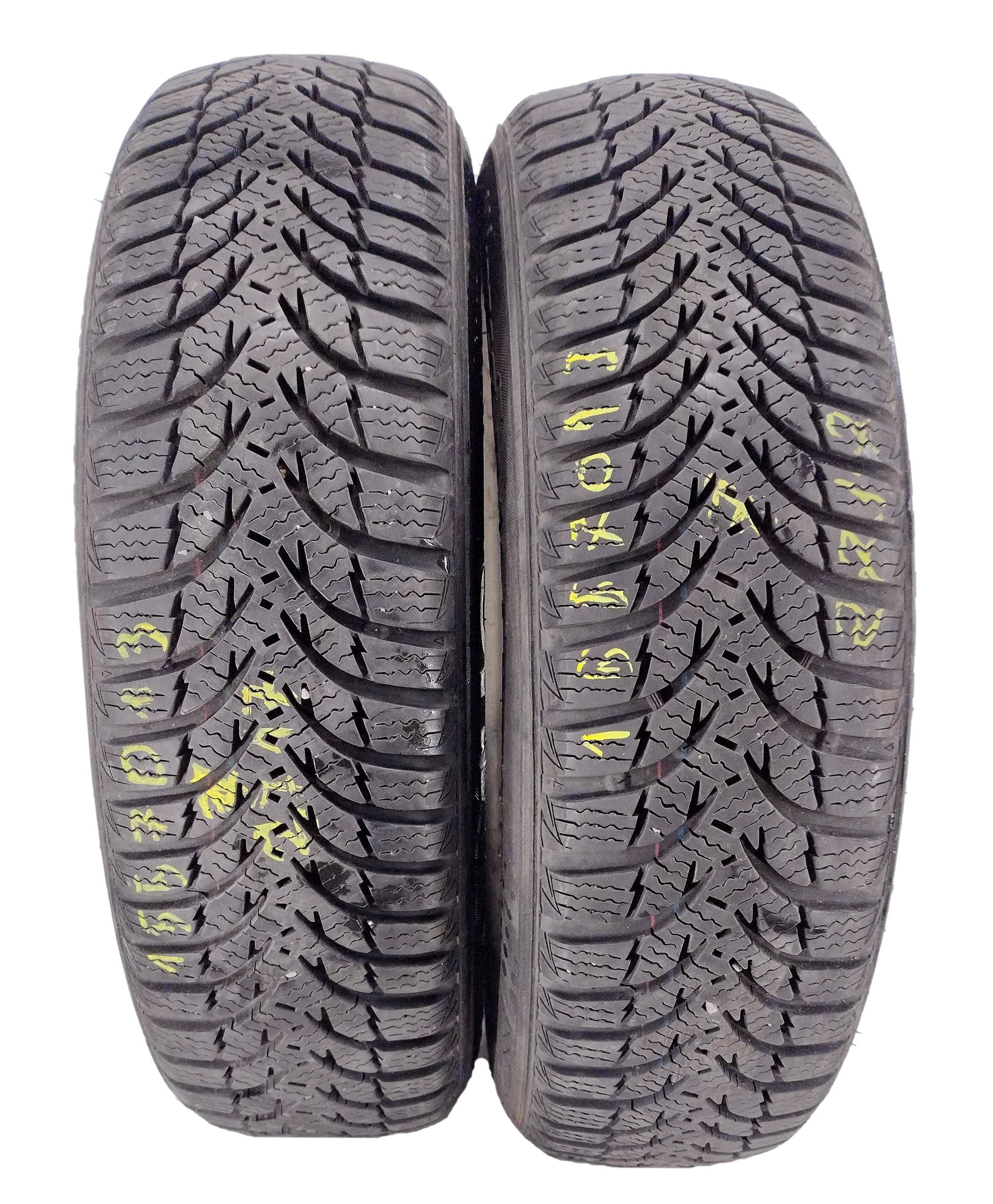 2x 155/70 R13 Kumho wp51 opony zimowe 7 mm / montaż kurier