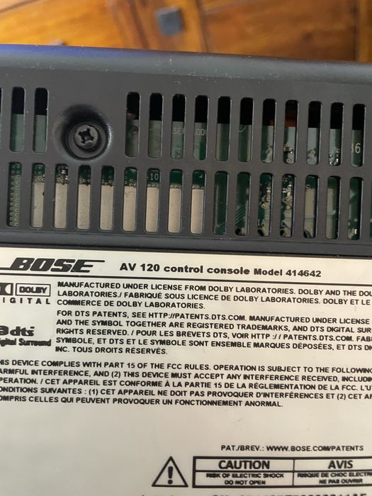 Bose cinemate 120 soundtouch 120