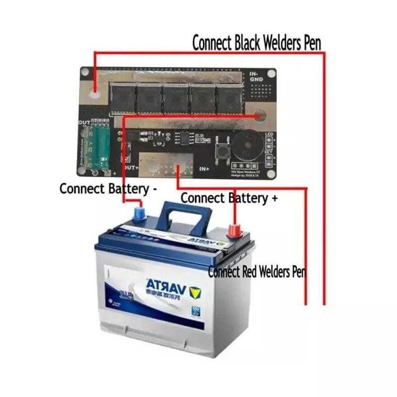 Плата точкової зварки - апарат точкової зварки для акумуляторів