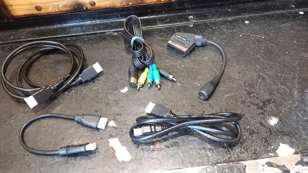 Кабеля HDMI-HDMI.Кабеля DIN 6 (45322-ОНЦ-ВГ-11-6/16-В/Р)-4RCA/SCART