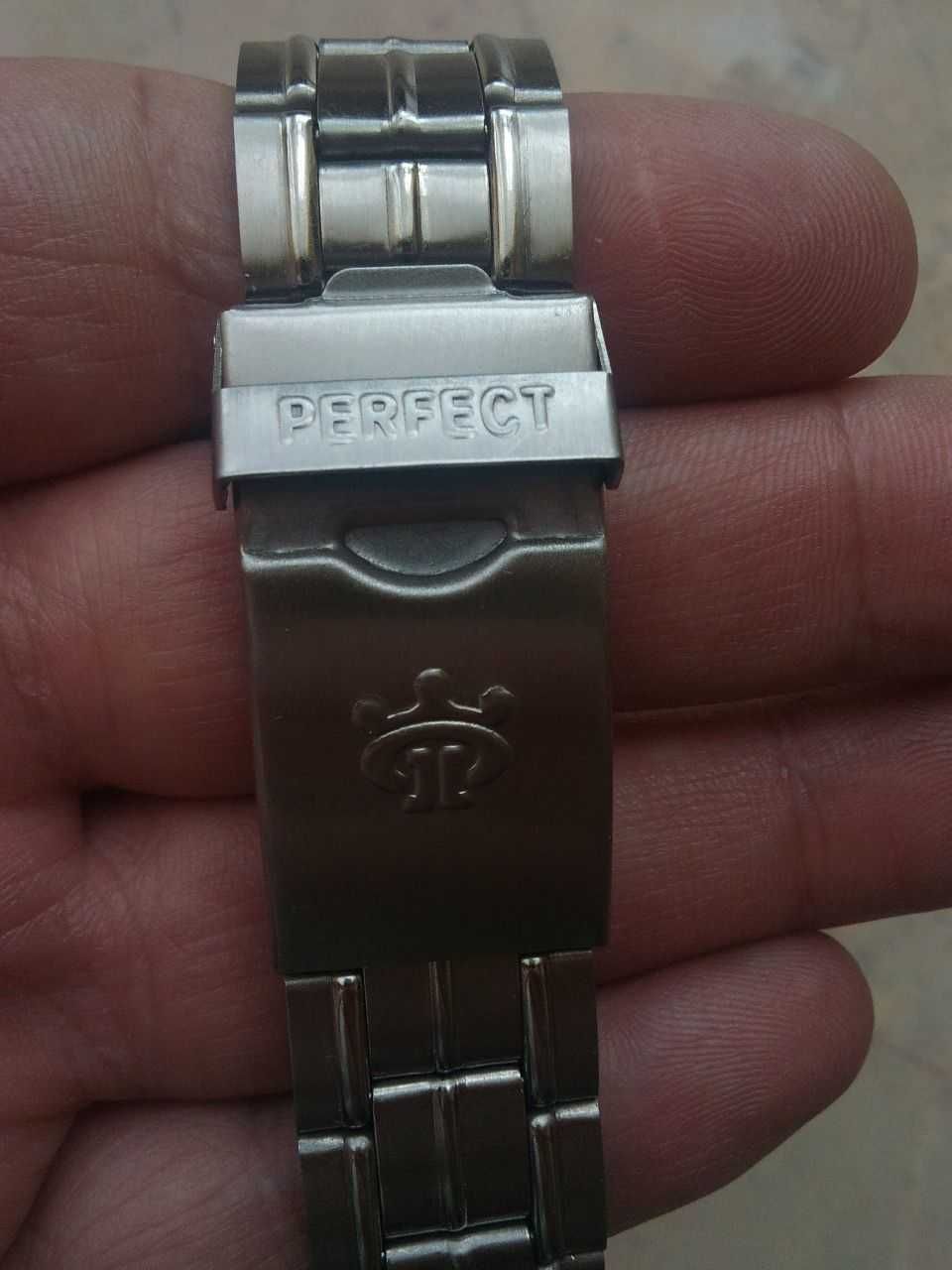 Zegarek męski Perfect z datownikiem wzór Orient