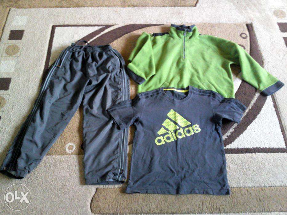 koszulka adidas/spodnie sport./bluza 146