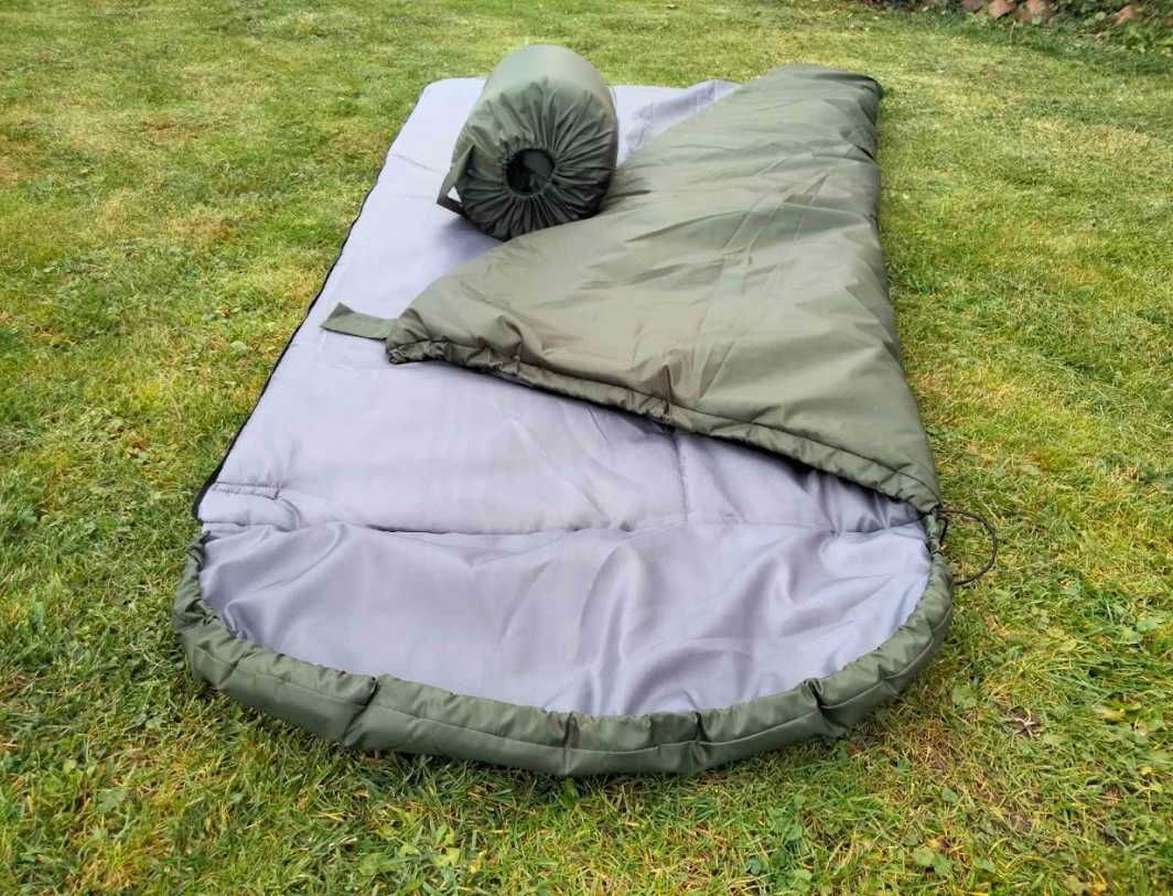 Тактический спальный мешок для весны или лета большой 210 х 75 см