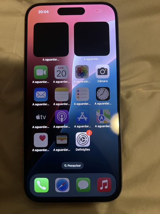 Iphone 15 pro cinzento