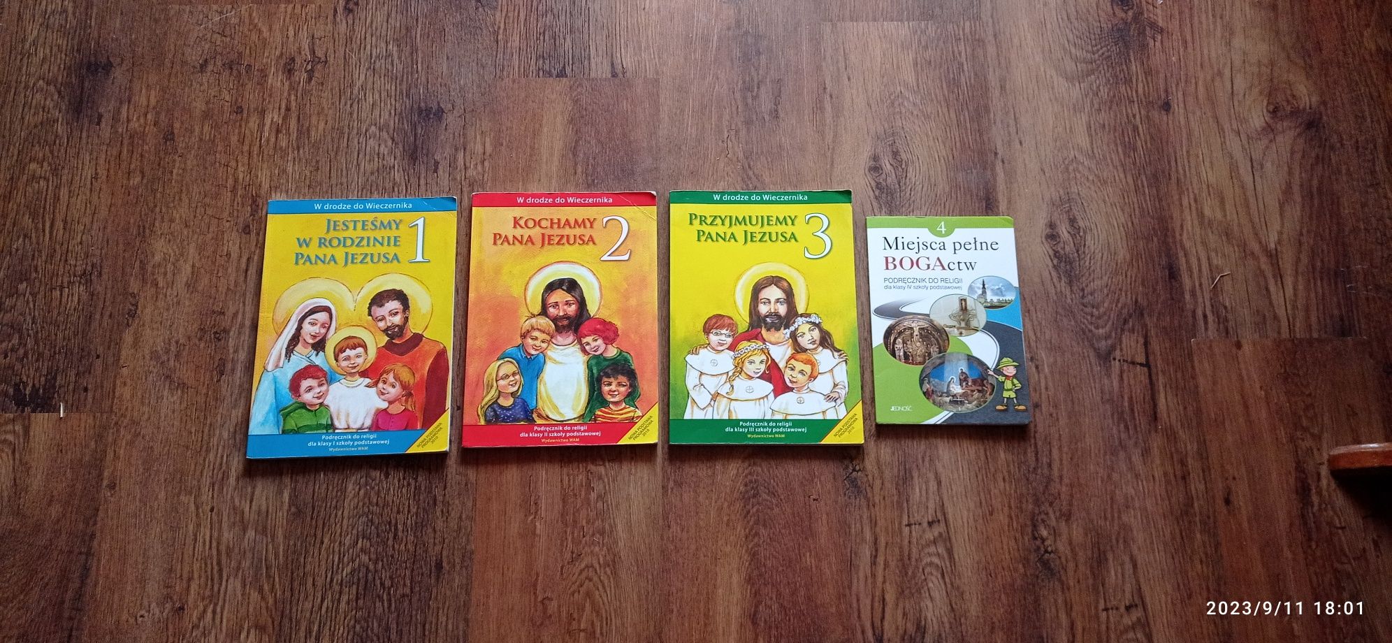 Książki do religii. Klasa 1,2,3,4.